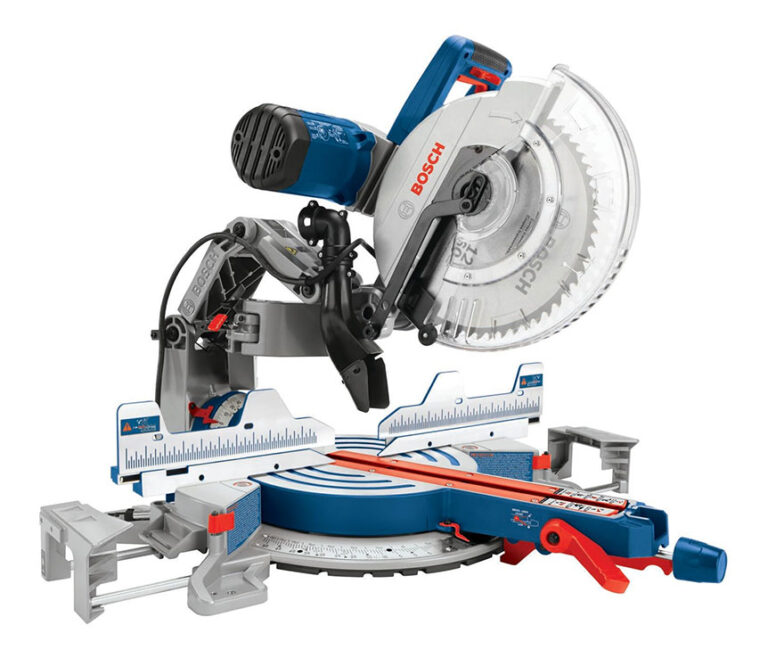 Bosch 12 Inch Corded Dual-Bevel Sliding Glide Miter Saw