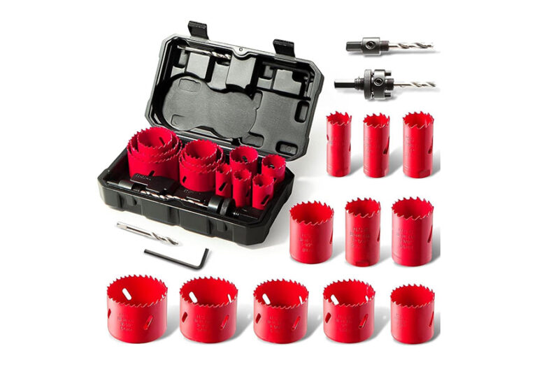 Hychika 17 Pcs Bi-Metal Hole Saw Kit