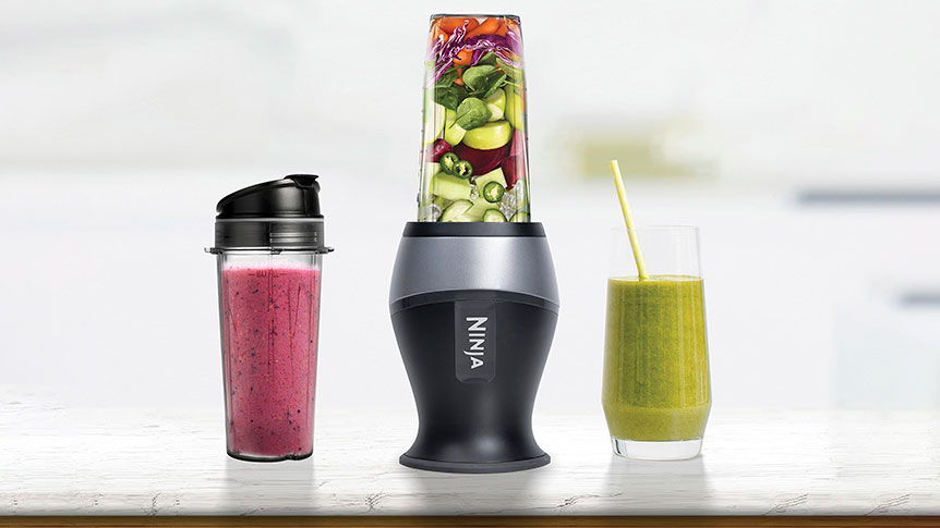 Ninja Qb3001Ss Ninja Fit Compact Personal Blender