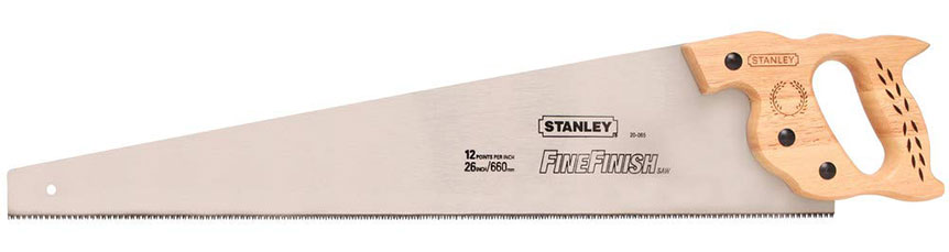 Stanley Hand Saw, 11-Tpi, 26-Inch (20-065)