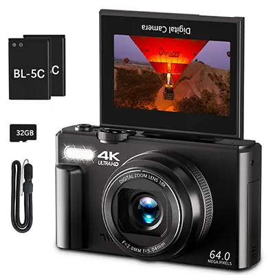 Prime Member Deals 2025 31 4K Digital Camera For Photography
