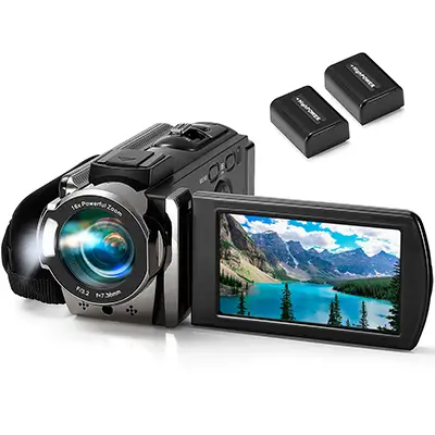 Prime Member Deals 2025 17 Video Camera Camcorder
