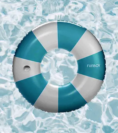 Prime Member Deals 2025 59 Funboy Giant Vintage Stripe Inflatable Tube