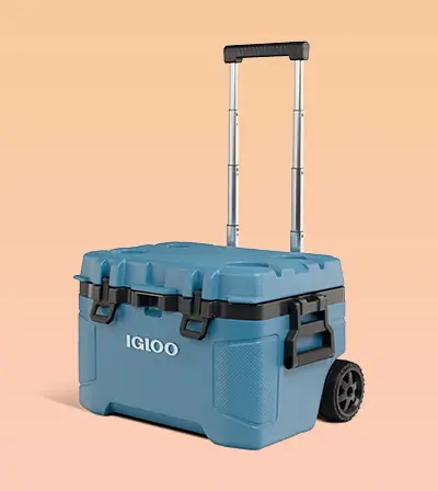 Prime Member Deals 2025 53 Igloo Trailmate 52Qt Wheeled Cooler
