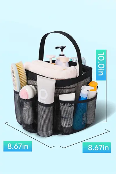 Prime Member Deals 2025 47 Mesh Shower Caddy Portable For College Dorm Room Essentials